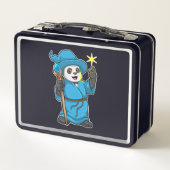 Panda als Tovenaar met Magische Wand (Achterkant)