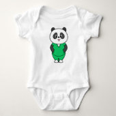 Panda als verpleegster met Smock Romper (Voorkant)