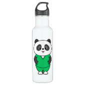 Panda als verpleegster met Smock Waterfles (Voorkant)