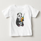 Panda als verpleegster met spuit (Voorkant)