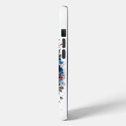 Panda Amongst Flowers Case-Mate iPhone Case (Achterkant / Links)