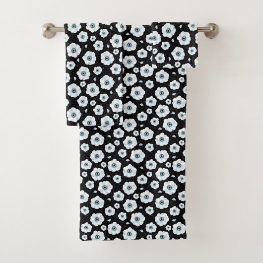 Panda Anemoon Bloemendoek Handdoek (Insitu)