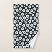 Panda Anemoon Bloemendoek Handdoek (Handdoek)