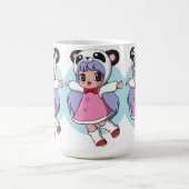 Panda Angel: Schattig anime meisje stijgt hoog Koffiemok (Center)