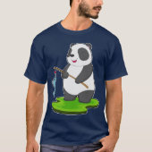 Panda Angler Fish Gevist T-shirt (Voorkant)