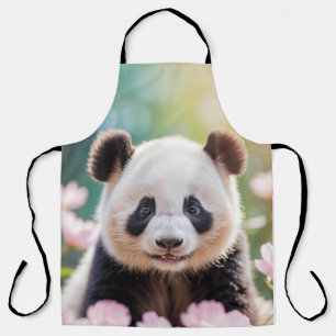 Panda Animal Fun Miniatuur Maat Fantastisch Surrea Schort