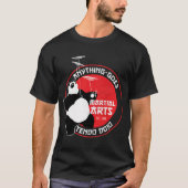 Panda - Anything-Goes Martial Arts Dojo - Ranma 1/ T-shirt (Voorkant)