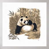 Panda - Archival Art Print (Voorkant)