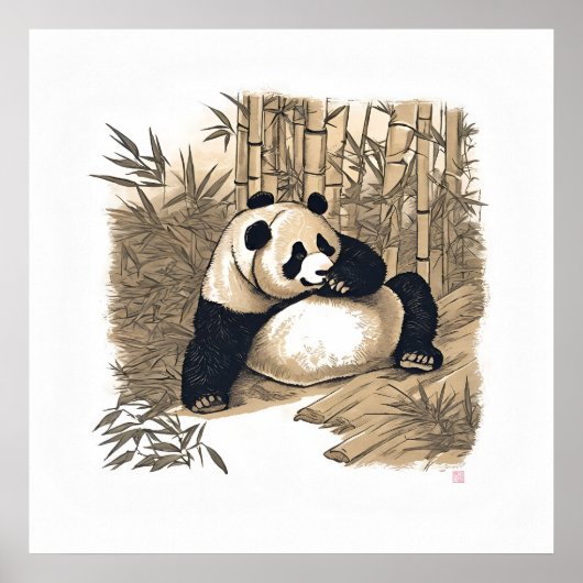 Panda - Archival Art Print (Voorkant)