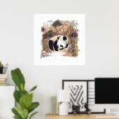 Panda - Archival Art Print (Thuiskantoor)