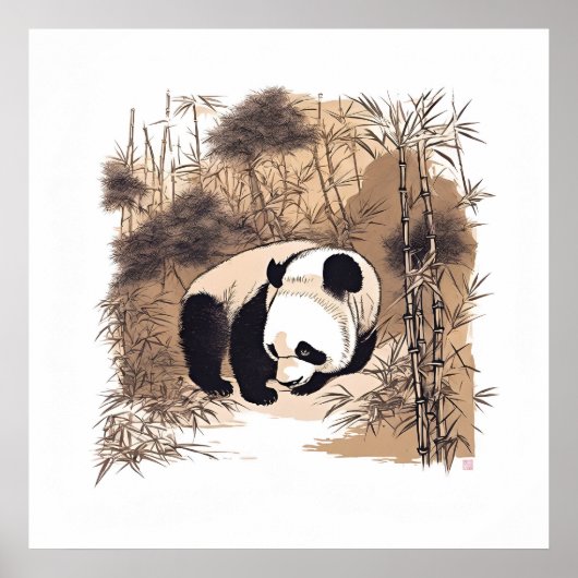 Panda - Archival Art Print (Voorkant)