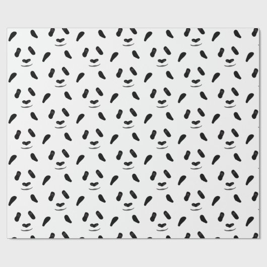 Panda Art Cadeaupapier (Vlak)