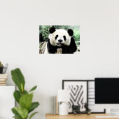 Panda Artwork Poster (Thuiskantoor)