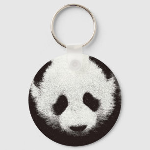 Panda Artwork Sleutelhanger