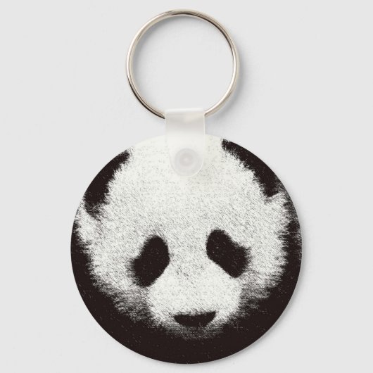 Panda Artwork Sleutelhanger (Voorkant)