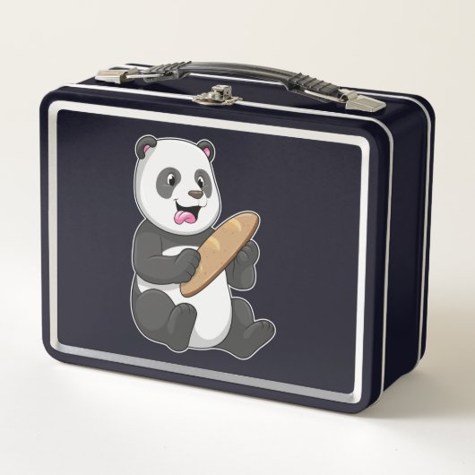 Panda as Baker with Bread (Voorkant)