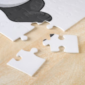 Panda as Baker with Bread Legpuzzel (Zijkant)