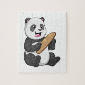 Panda as Baker with Bread Legpuzzel (Verticaal)