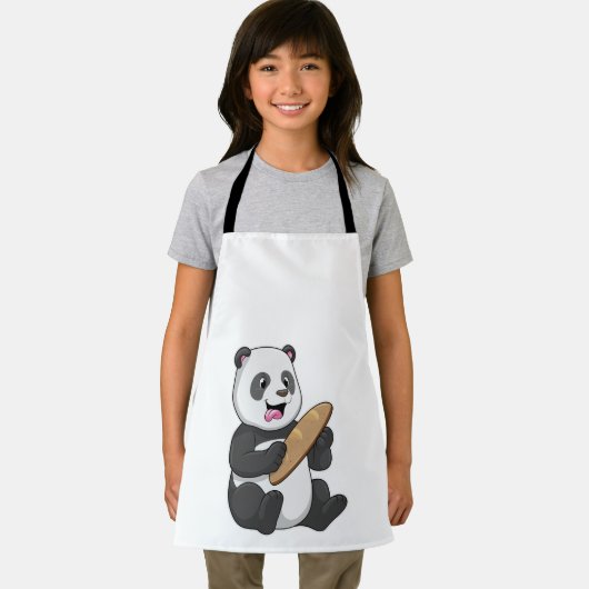 Panda as Baker with Bread Schort (Insitu)