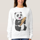 Panda as Baker with Bread Trui (Voorkant)