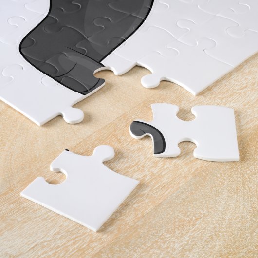 Panda as Ninja in Costume Legpuzzel (Zijkant)