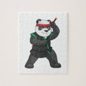 Panda as Ninja in Costume Legpuzzel (Verticaal)