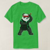 Panda as Ninja in Costume T-shirt (Design voorkant)