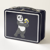 Panda as Volleyball player with Volleyball (Voorkant)