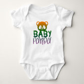 Panda Baby Body Romper (Voorkant)