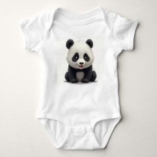 Panda Baby Bodysuit