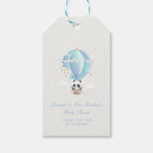 Panda Baby shower Gift Labels Cadeaulabel
