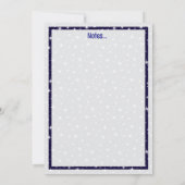 Panda Baby Shower Invitation Kaart (Achterkant)