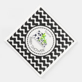 Panda Baby shower Paper Napkin Servet (Hoek)