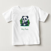 Panda Baby T shirt (Voorkant)