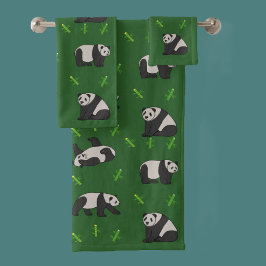 Panda Bad Handdoek