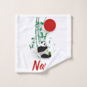 Panda   bad handdoek (Wasdoekje)