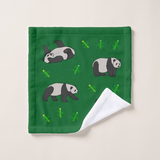 Panda Bad Handdoek (Wasdoekje)