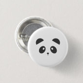 Panda badge ronde button 3,2 cm (Voorkant /achterkant)