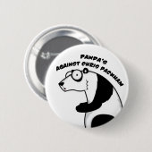Panda Badge Ronde Button 5,7 Cm (Voorkant /achterkant)