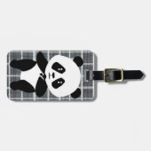 Panda Bagage Tage Bagagelabel (Voorkant horizontaal)