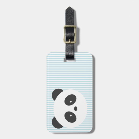 Panda bagagelabel (Voorkant verticaal)