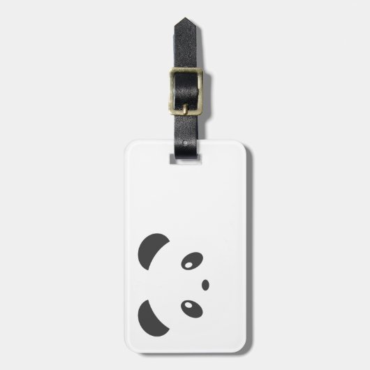 Panda bagagelabel (Voorkant verticaal)