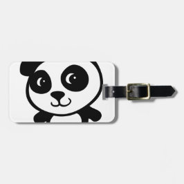 panda bagagelabel