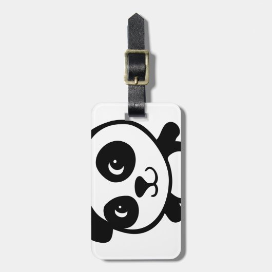 panda bagagelabel (Voorkant verticaal)