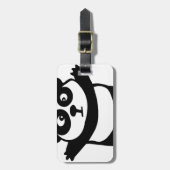 panda bagagelabel (Voorkant verticaal)