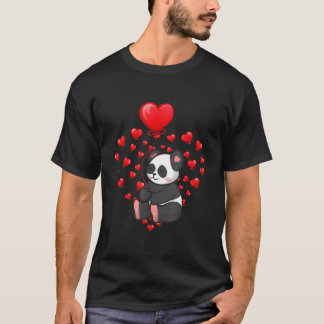 Panda Balloon He 'S T-shirt