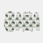 Panda bamboe gunst box bedankdoosjes (Uitgevouwen)