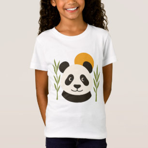 Panda Bamboe Kinder T-Shirt
