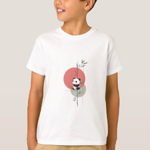 Panda Bamboe Klim Kids T-shirt