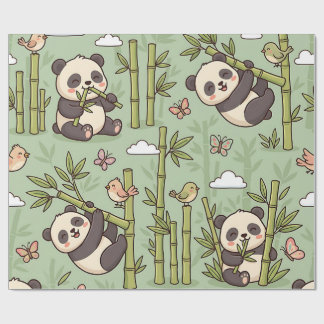 Panda Bamboebos Inpakpapier